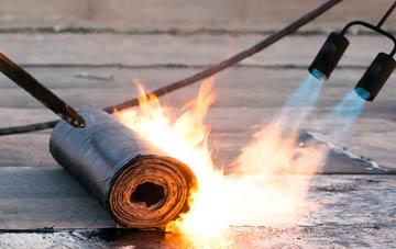 Upper Hardres Court asphalt flat roofing repairs